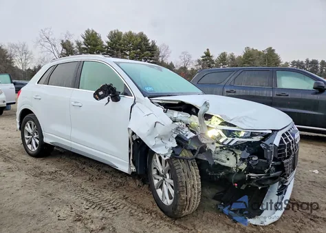 2021 Audi Q3 Premium Plus S Line 45 z USA, uszkodzony, nr VIN WA1EECF35M1051935